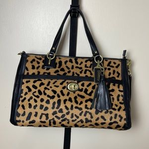Coach Parker Haircalf Carryall F24985 no dustbag